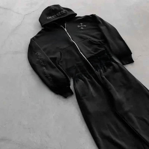 Dark Fashion Trend Hooded Sweatshirt