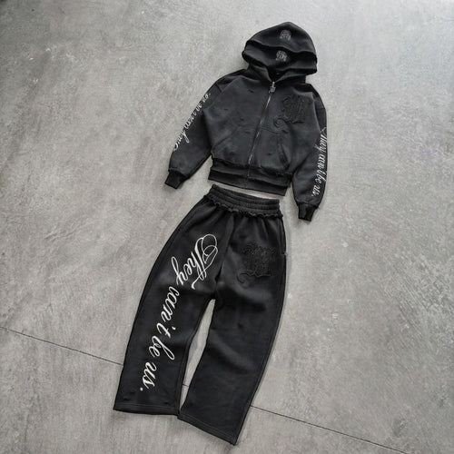 Sweatshirt Pants Set