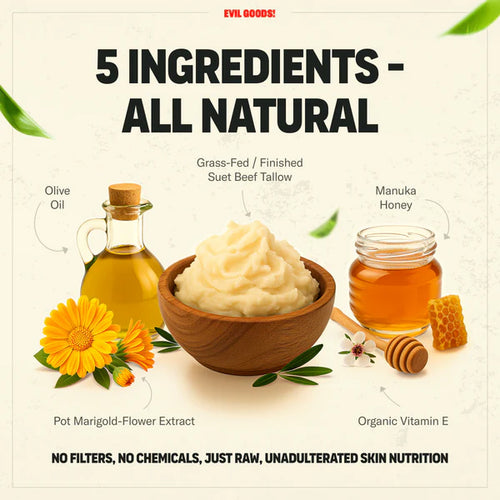 Whipped Tallow & Manuka Honey Moisturizer